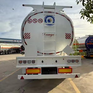Semi-remorque citerne à huile personnalisée de 45 000 litres, citerne à carburant et remorque citerne à eau - Product Image 3