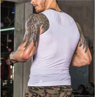 Cxzd-gilet moulant, sous-vêtements de Compression, pour homme, moulant, amincissant, ventre plat, sous-vêtements, vente en gros