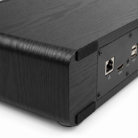 Enceinte de karaoké de table avec deux microphones sans fil X6