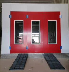 7mx4m ดีเซล/แก๊ส/ไฟฟ้าเครื่องทําความร้อนอัตโนมัติสเปรย์บูธรถอบเตาอบดีเซลบูธสีรถสเปรย์บูธ - Product Image 2