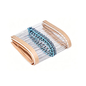 100 résistances à film métallique 1/4W 1% pour réparation d'airbag de voiture, 2ohm 2.2ohm 2.4ohm 2.7ohm 3ohm 3.3ohm, 6 types de kit électronique - Product Image 1