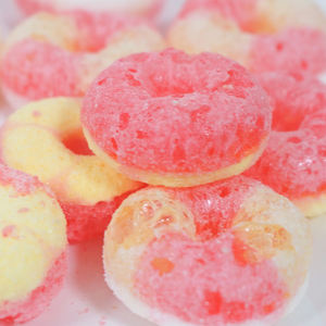 OEM vente en gros en vrac gélifiés à saveur de fruit sucré aigre bonbons secs bonbons collations saines - Product Image 2