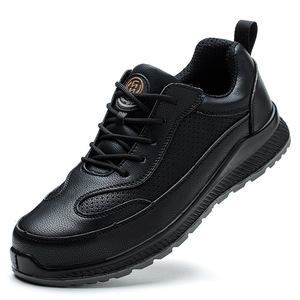 أحذية أمان رجالية رياضية بمقدمة فولاذية خفيفة الوزن وقابلة للتنفس ومضادة للانزلاق للاستخدام اليومي في العمل والصناعة - Product Image 5