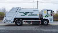 Camion à ordures compacteur EV 4x2 XINGCHEN 14 CBM à vendre pour la collecte des déchets, camion à ordures compacté EV