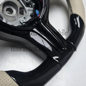 Volante Deportivo de Cuero Negro Piano para BMW Serie 3, Serie 5, F10, F20, F30, F90, F01, F02, Venta al Por Mayor - Product Image 3