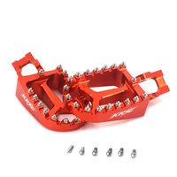 KKE CNC Billet Repose-pieds Compatible avec KTM XC-W SXF EXC-R EXC-F 125 530 2022 Motocross Repose-pieds Anodisé Pied Pédales En Aluminium