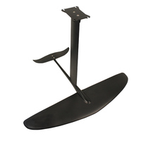 Planche de surf à aile en fibre de carbone stable de 2100 cm², hydrofoil large et large pour débutants en wing foil