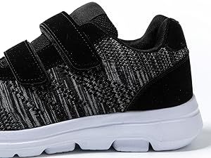 รองเท้าผ้าใบผู้หญิงแบบสวมปิดนิ้วเท้า มีแถบตีนตุ๊กแก สำหรับวิ่ง เดิน ระบายอากาศ น้ำหนักเบา กันลื่น แห้งเร็ว แฟชั่นฤดูร้อน - Product Image 6