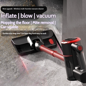 Đa Chức Năng Bốn Trong Một Ướt Khô Máy Hút Bụi Bagless Thẳng Đứng Cyclone Động Cơ Đức Hoạt Động Không Dây Cho Hộ Gia Đình Sử Dụng - Product Image 4