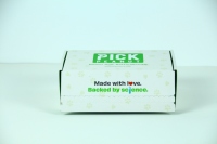 Boîtes d'expédition pliables en papier kraft ondulé recyclé, personnalisées avec logo, pour petites entreprises