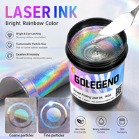 Tinta Láser Holográfica con Efecto Arcoíris Iridiscente para Serigrafía, Etiquetas de Seguridad, Embalaje, Adhesivos e Impresión de Seguridad