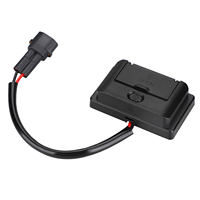 Chargeur USB 12V 24V universel 4A 5V double port Type C USB-A pour voiture avec interrupteur marche/arrêt et couvercle étanche pour autocar et bus touristique
