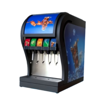 Machine à fontaine à soda commerciale à haute efficacité Distributeur de boissons gazeuses pour restaurants