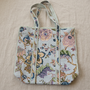 Nouveaux sacs fourre-tout matelassés de style campagnard français, grande capacité, multifonctionnels, couleur unie, fermeture à glissière - Product Image 2