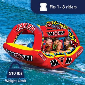Bateau gonflable de surf en mer pour trois personnes, en PVC et nylon, remorquable, avec anneau de remorquage - Product Image 4