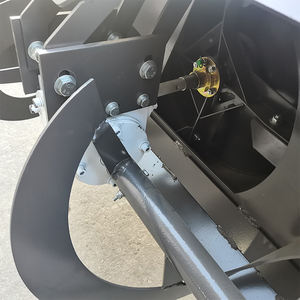 2025最新小型ミニスキッドステアアタッチメントスノーブロワー付きエンジンモーターギア40-50 T容量330mm最大投げる厚さ - Product Image 3