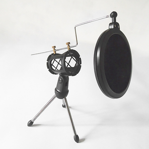 GAZ-05 Professional Studio Mic <strong>Stand</strong> Desktop <strong>Microphone</strong> with Filter Tripod Studio Used - Product Image 6