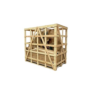 <b>Wooden</b> <b>Crate</b> Plywood Export Timber Frame Fumigation Free Sea Freight Logistics Transport Protective Box Four Way Entry - Product Image 2