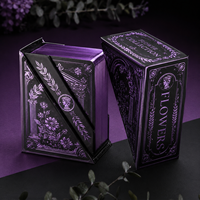 Jeu de cartes de tarot Oracle personnalisable KingCards, emballage personnalisé, finition vernie/brillante/mate, coins arrondis, promotionnel
