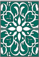 Grüner Fenstergitter-Druck auf Polyester-PVC-Laminat, Wasserdicht, Schimmelresistent, Reißfest für Kühlmatte, Schwimmring, Picknickdecke