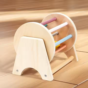 Gioco di legno giocattolo educativo per bambini che gira per suonare per l'apprendimento - Product Image 5