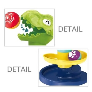 Bloques de Construcción con Bolas Rodantes BGL, Riel de Dinosaurios de Siete Niveles, Juguete Educativo de Pista Deslizante para Niños - Product Image 4