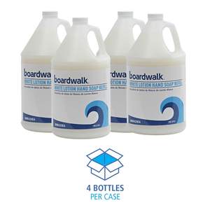 "Mild Floral <b>Scented</b> 1gal Liquid <b>Soap</b> 4 Pack Boardwalk 420CT" - Product Image 4