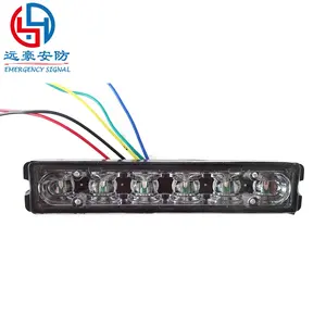 3W الطوارئ الشواية ستروب أضواء clipon IP67 LED ستروب المصابيح المصبغة رئيس للتغيير RGB أضواء الطوارئ للأمن المركبات