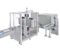 Ligne de remplissage servo à double buse TENZ pour liquides hautement visqueux, 40-70 pièces/min, entièrement automatique, contrôlée par PLC + écran tactile, pompe à piston céramique