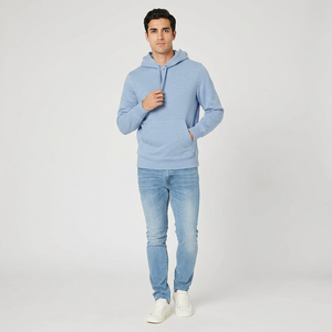 Sudaderas con capucha de felpa francesa de color personalizado, marca privada, muy vendidas, ropa informal, estilo urbano, holgadas, para primavera/invierno. - Product Image 1