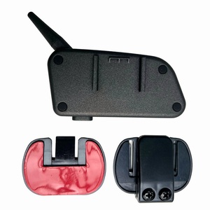 Headset interkom sepeda motor, helm sepeda motor nirkabel Bluetooth talkback interkom V6 interphone de moto - Product Image 4