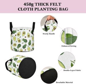 Maceta <span class=keywords><strong>de</strong></span> Tela para Cultivo <span class=keywords><strong>de</strong></span> <span class=keywords><strong>Aguacate</strong></span> <span class=keywords><strong>de</strong></span> 3/5/7/10 Galones con Asa, Tejido Grueso No Tejido para Uso <span class=keywords><strong>en</strong></span> Interiores y Exteriores - Product Image 4