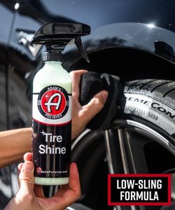 Spray para Brillo de Neumáticos Adam con Aplicador, Limpiador de Ruedas, Revestimiento Cerámico, Cera para Autos, Protección para Neumáticos - Product Image 2