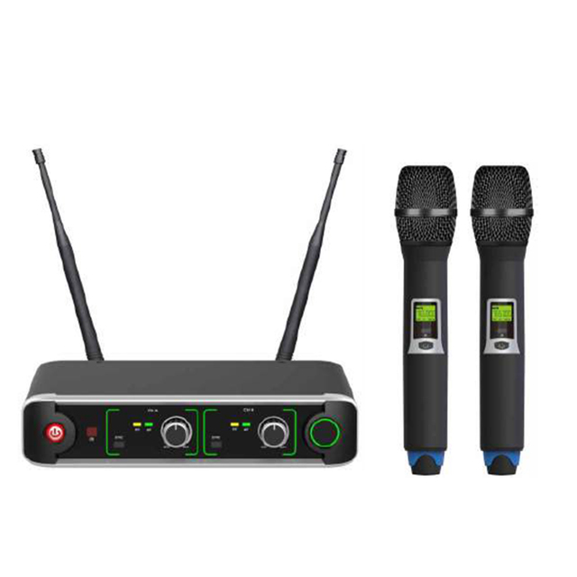 RQSONIC UHF-281B Accuracy Pro Audio Hot Sale Wireless Micro Handheld Microphone for Stage and Karaoke Microphone
