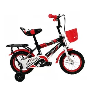 Vélo pour enfants à cadre en acier antichoc, tailles 12/14/16 pouces, pédales ordinaires, roues d'apprentissage réglables, directement de l'usine - Product Image 6