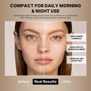 Rodillo Facial Frío/Caliente, Masajeador de Ojos con Terapia de Luz y Compresa de Hielo, Instrumento de Belleza con Luz de Colores - Product Image 4