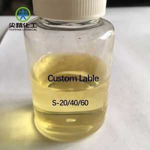 Hoge Zuiverheid Licht Geel Wasachtige Vaste Stof Verschillende Sp40 W/O Emulgator Cas 26266-57-9 Sorbitan Monolauraat - Product Image 4