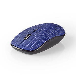 <b>Wireless</b> Mouse Blue 1600 Dpi 3 Button With Usb <b>Receiver</b> For Computer Laptop Desktop Use - Product Image 3