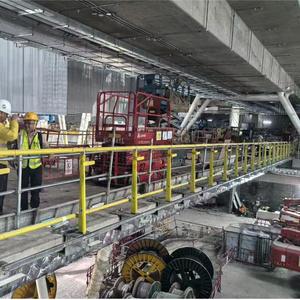 Tùy chỉnh hiện đại 304/316 thép không gỉ an toàn sân bay lan can cao trên cao lối đi sân bay biệt thự cầu thang - Product Image 3