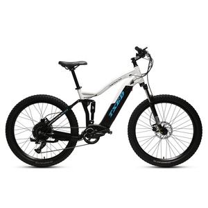 Bicicleta de montaña eléctrica con freno de disco hidráulico TXED, bicicleta de ciudad eléctrica de 27,5 pulgadas con suspensión completa MTB 48V - Product Image 1