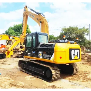 L'assurance qualité a utilisé la machine d'excavatrice 315D2 poids d'opération de 15 tonnes a utilisé des excavatrices