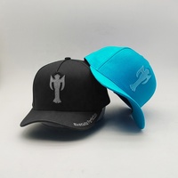Gorras de Béisbol de 5 Paneles para Hombre de Alta Calidad, Logotipo Bordado Personalizado, Gorra Deportiva de Pesca con Visera Curva Estructurada de Algodón