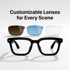 Gafas Inteligentes Temkong con IA, Cámara HD 1080P, Captura de Video y Fotos, Traducción en Tiempo Real, Grabación, Asistente IA, <span class=keywords><strong>Audio</strong></span> de Oreja Abierta - Product Image 2