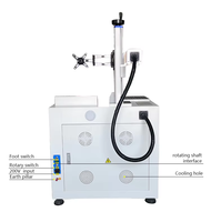 Nouvelle machine de marquage laser à fibre CNC JPT M7 Mopa 3D couleur avec support IA pour gravure de logos sur métal/acier, bijoux, DXF (60W-200W)
