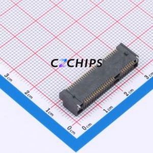 X1304WVS-52C-LPV01 PCI/PCIe Connector SMD Connector mPCI-E 52P 36P Horizontal Mount - Product Image 2