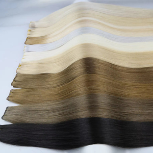 Extensiones de Cabello Eslavo Ruso al por Mayor 2026, Genius Weft, Cabello Humano Virgen sin Procesar con Cutícula Alineada - Product Image 1