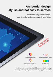 10.4 13.3 23.8 inch nhà máy Giá Kim Loại trường hợp không quạt <span class=keywords><strong>POE</strong></span> 4 gam LTE <span class=keywords><strong>Wifi</strong></span> Android Linux đen cảm ứng điện dung công nghiệp bảng điều chỉnh <span class=keywords><strong>PC</strong></span> - Product Image 5