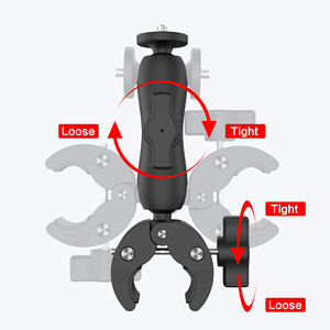 อะแดปเตอร์360หัวบอลคู่สำหรับ Canon, <span class=keywords><strong>Nikon</strong></span> DSLR สำหรับกีฬาแอคชั่น - Product Image 5