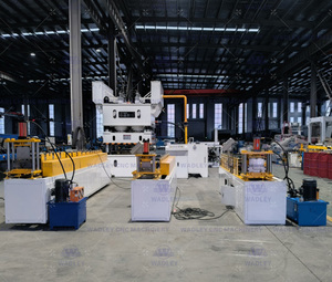 Machine automatique de formage de poteaux de clôture avec contrôleur PLC, machine de fabrication de profilés en acier de haute précision pour la construction de clôtures - Product Image 3