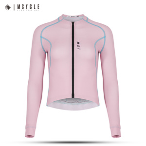 Mcycle Maillot de cyclisme personnalisé <span class=keywords><strong>pour</strong></span> femmes Maillot de vélo respirant à séchage rapide évacuant l'humidité <span class=keywords><strong>pour</strong></span> cyclistes confortables - Product Image 2